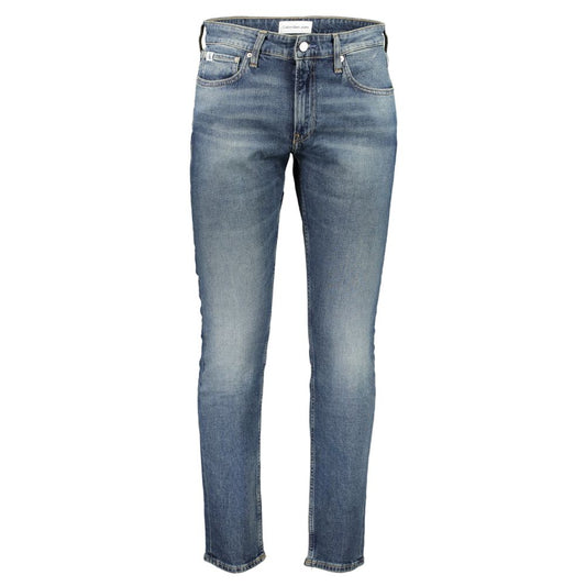 Blue Cotton Men Jeans