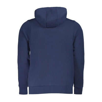 Blue Polyester Men Sweater