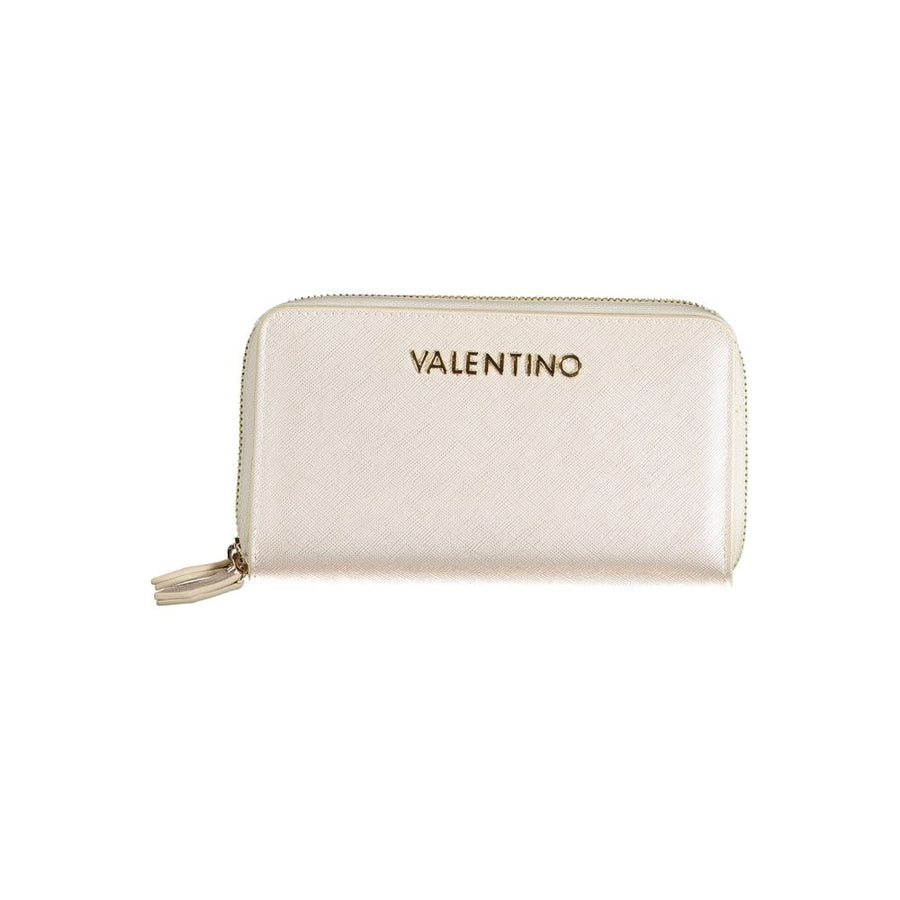 Gray Polyurethane Women's Wallet