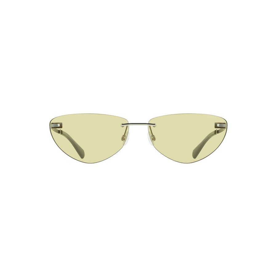 Green Metal Women Sunglass