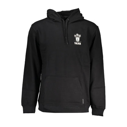 Black Cotton Men Sweater