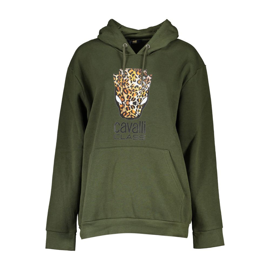 Green Cotton Women Sweater