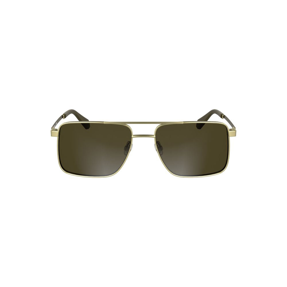 Gold Metal Men Sunglass