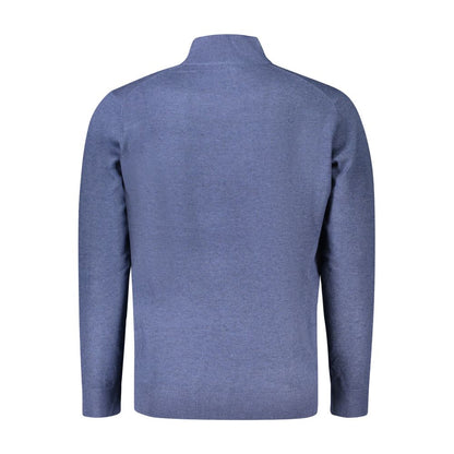Blue Polyamide Men's Sweater