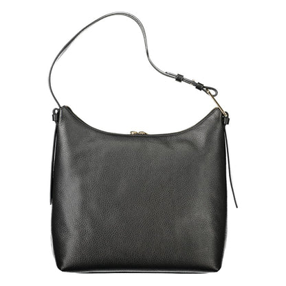 Black Leather Handbag
