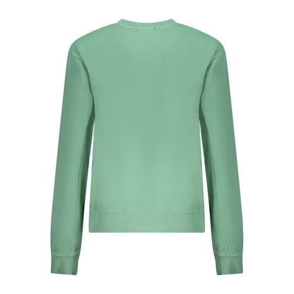 Green Cotton Women Sweater
