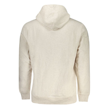 Beige Cotton Men Sweater