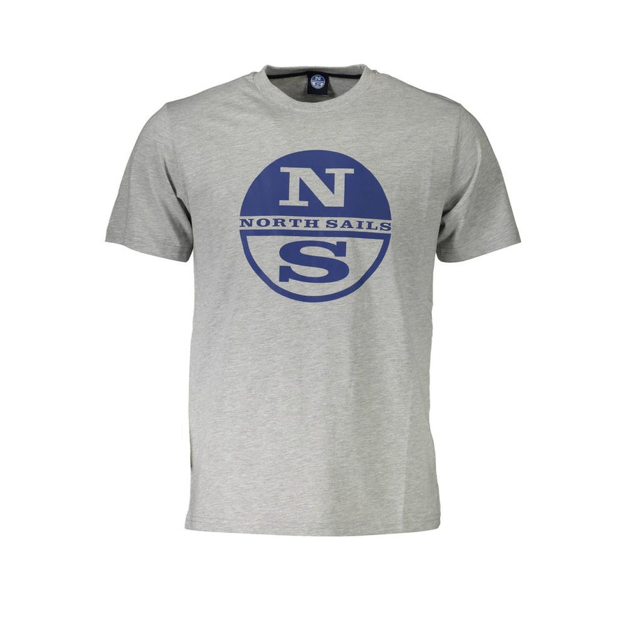 Grigio Cotton Mens T-Shirt