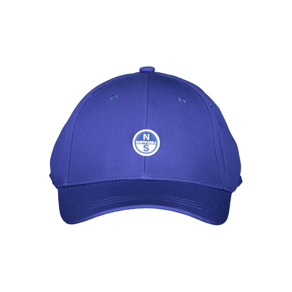 Blue Cotton Men Cap