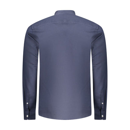 Blue Linen Men's Shirt