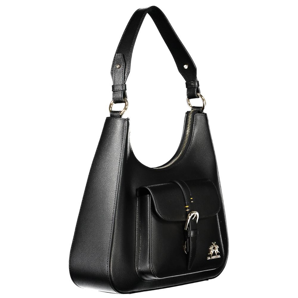 Black Leather Handbag
