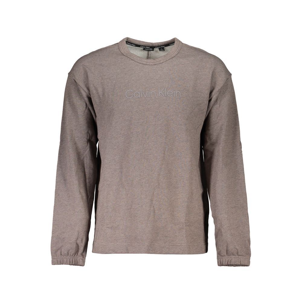 Brown Cotton Sweatshirt