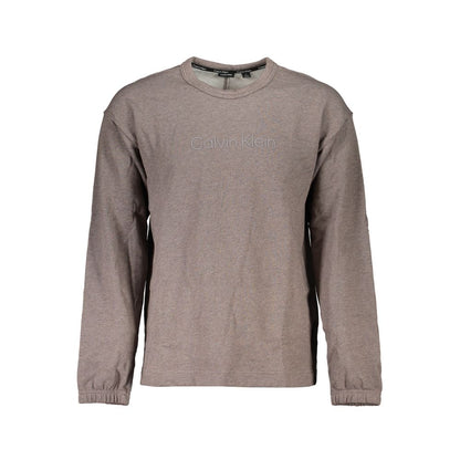 Brown Cotton Sweatshirt