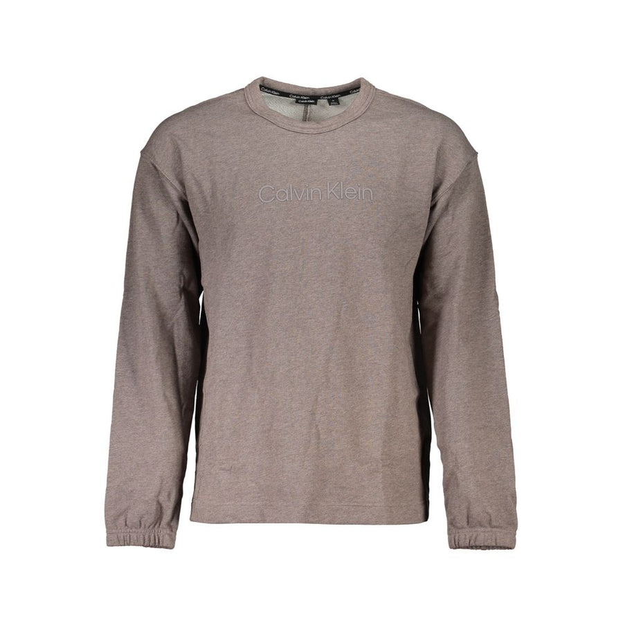 Brown Cotton Sweatshirt