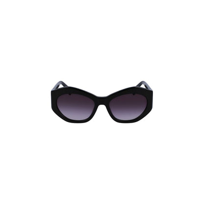 Black Acetate Women Sunglass