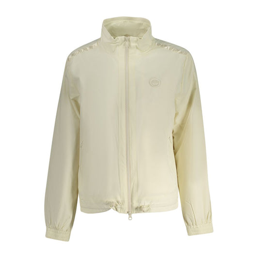 White Nylon Jackets & Coat