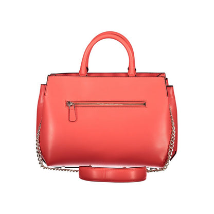 Red Polyethylene Handbag