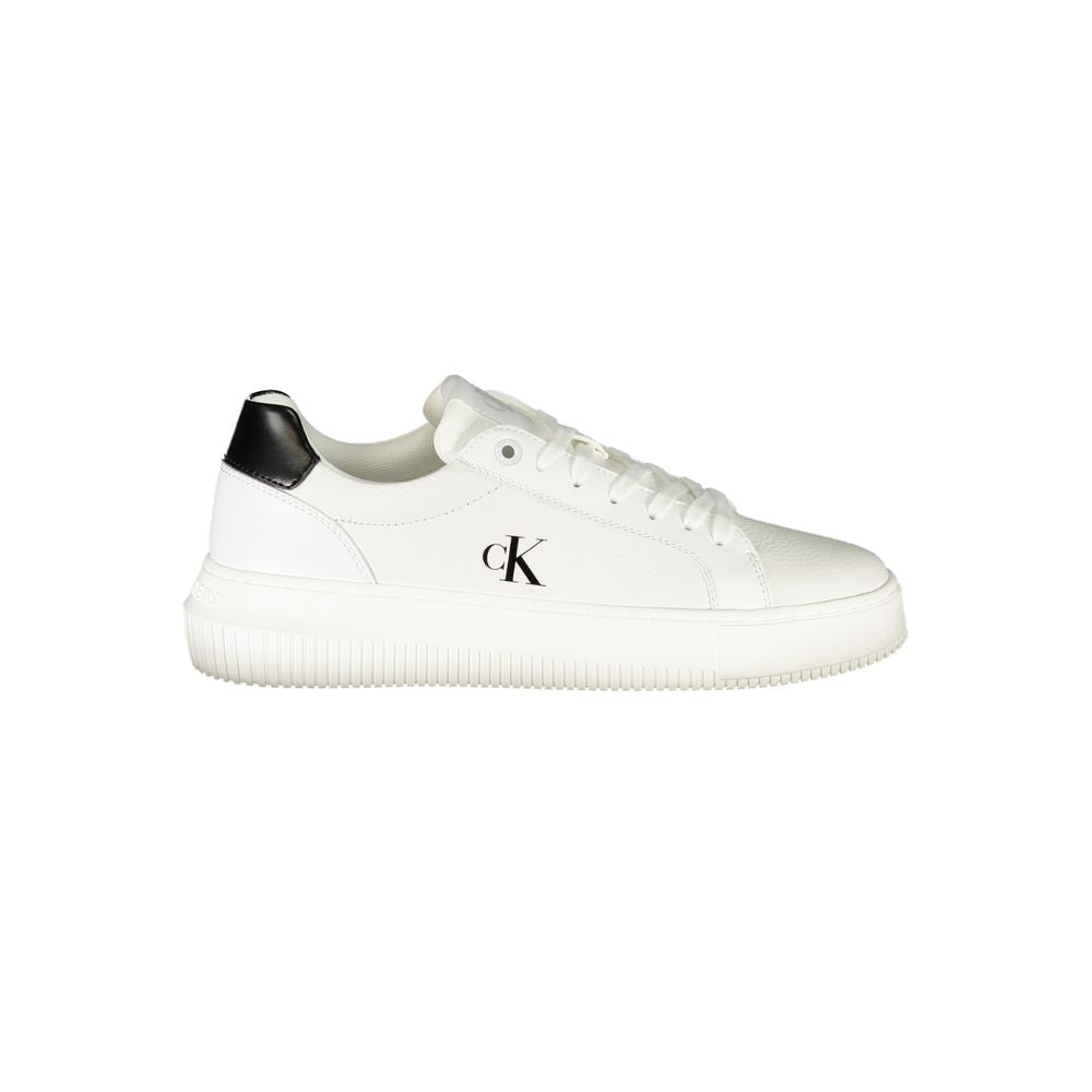 White Leather Women Sneaker