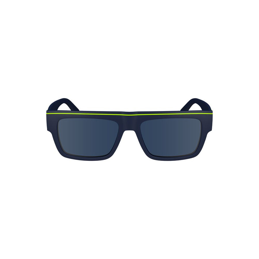 Blue Plastic Men Sunglasses