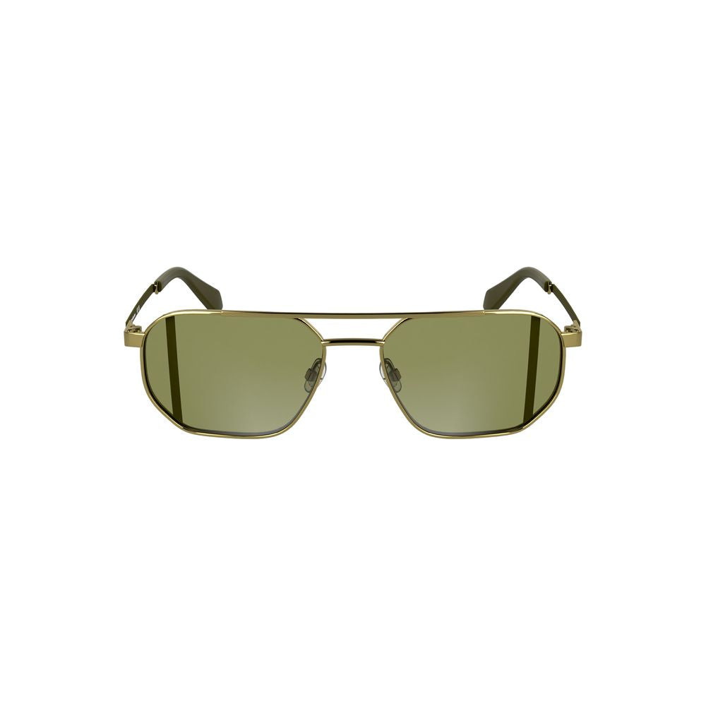 Gold Metal Men Sunglass