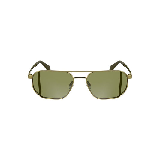 Gold Metal Men Sunglass