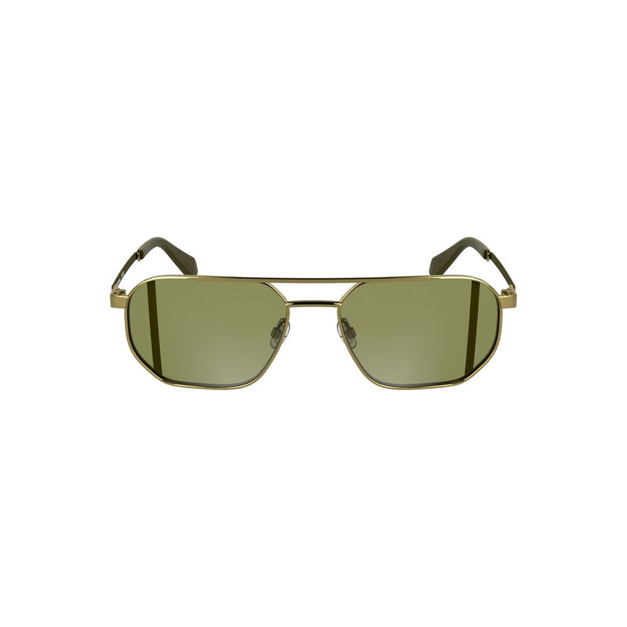 Gold Metal Men Sunglass