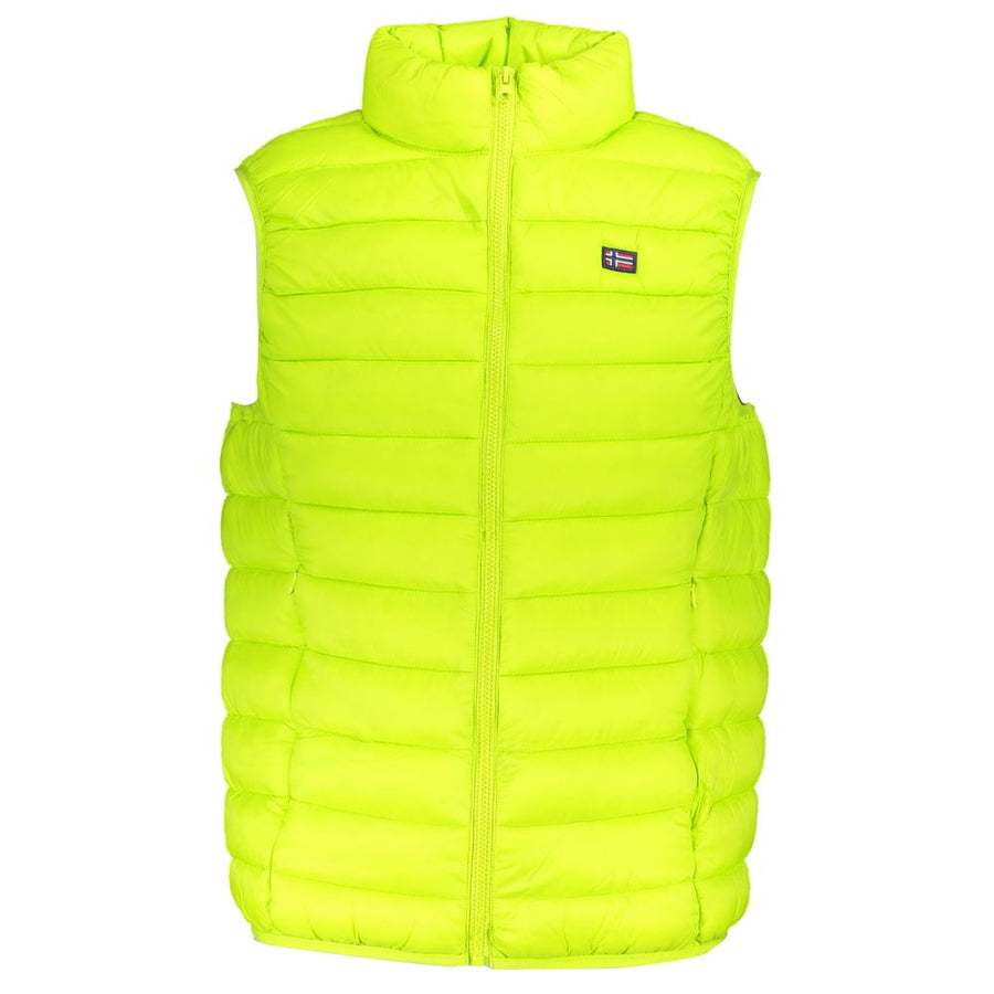 Green Polyamide Men Jacket