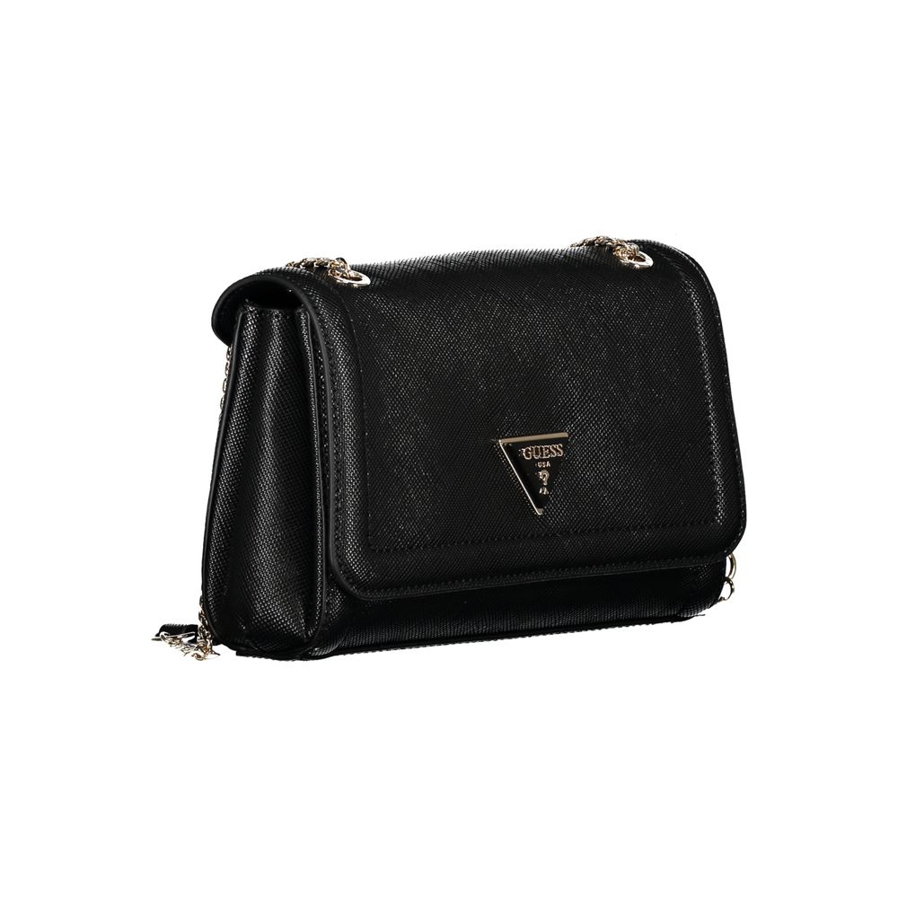 Nero Poliuretano Womens Handbag