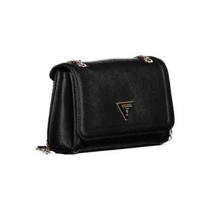 Nero Poliuretano Womens Handbag