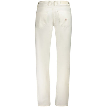 White Cotton Mens Jeans