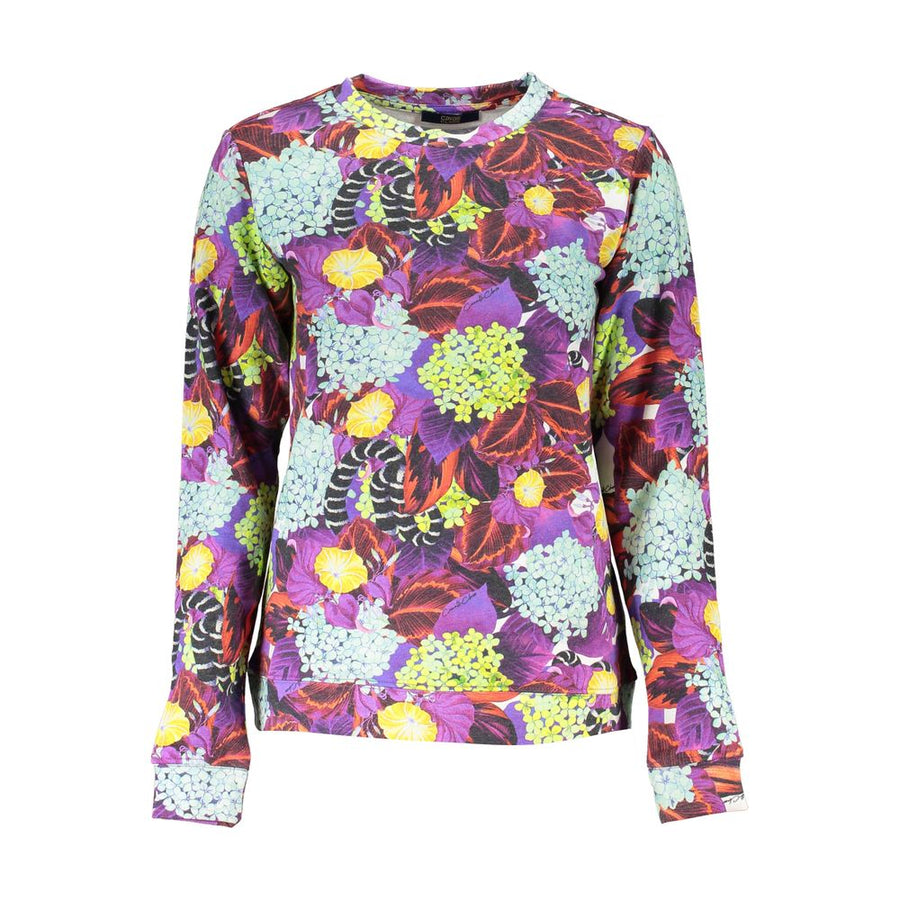 Purple Cotton Women Sweater