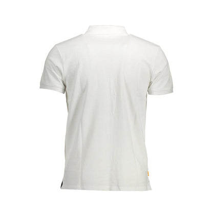 White Cotton Polo Shirt