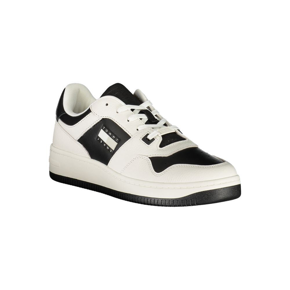 White Leather Mens Sneaker