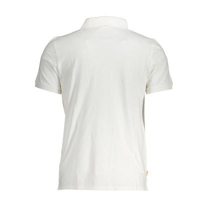 White Cotton Polo Shirt
