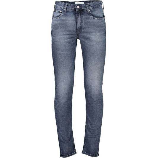 Blue Cotton Men Jeans
