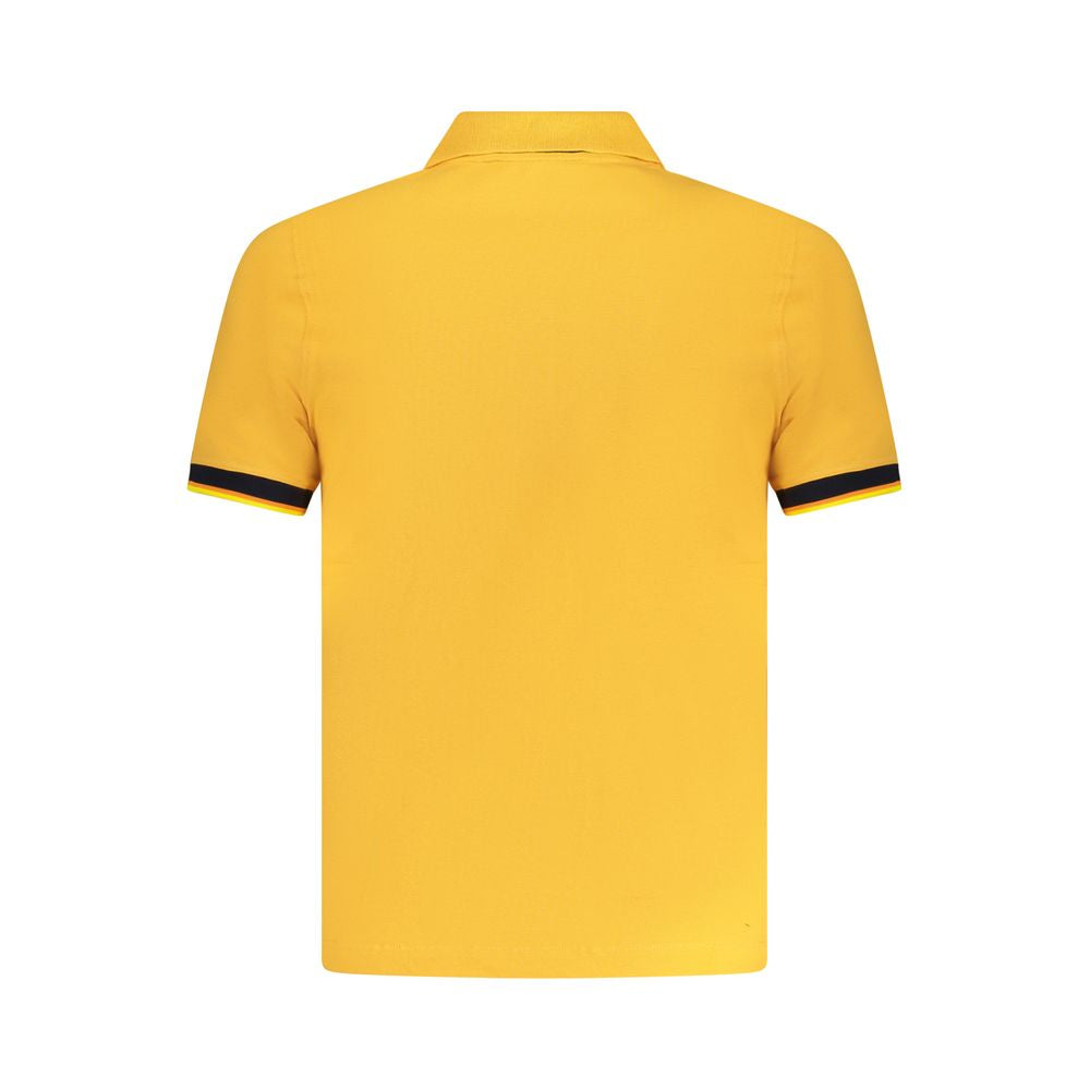 Orange Cotton Polo Shirt