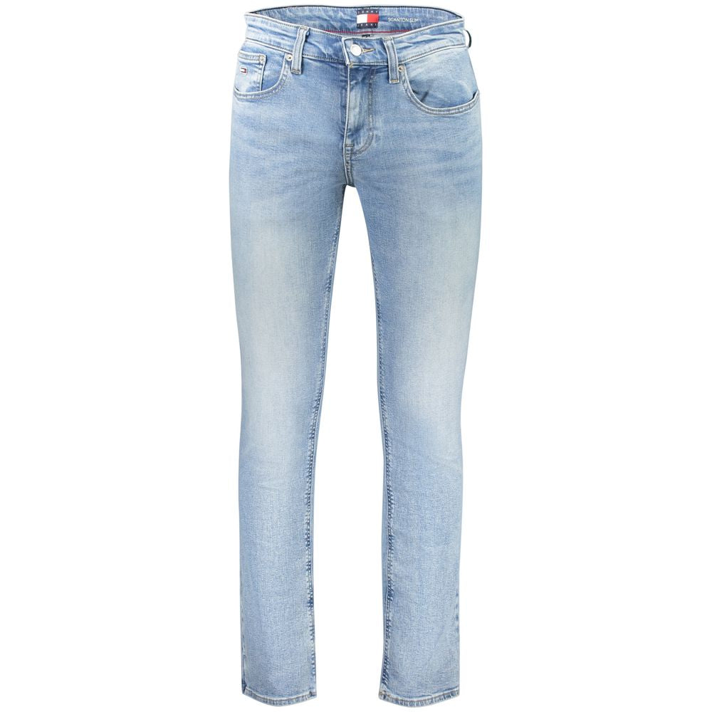 Blue Cotton Men Jeans