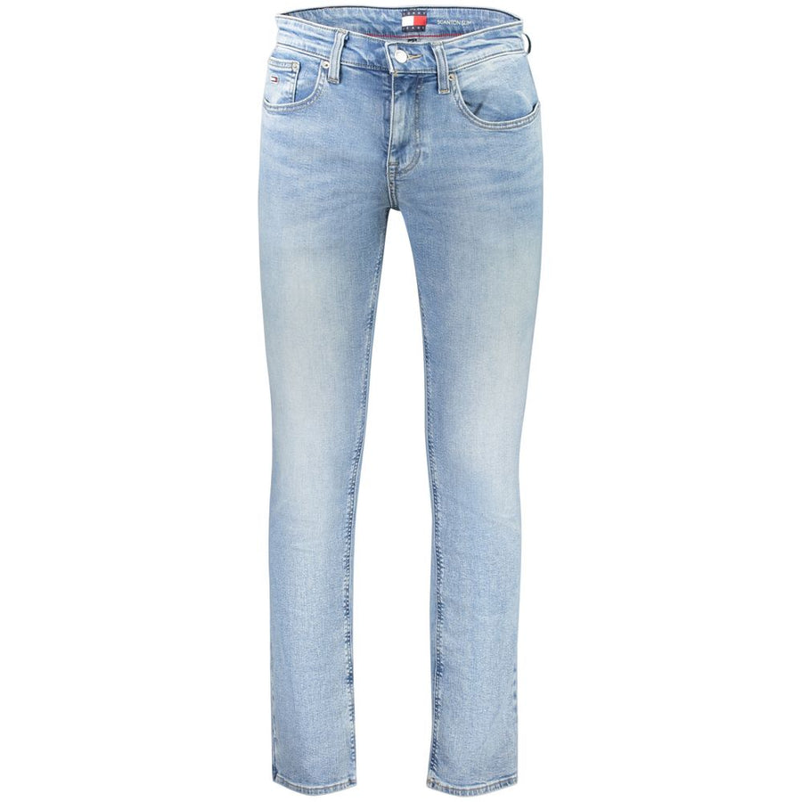 Blue Cotton Men Jeans