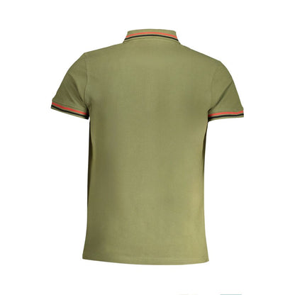 Green Cotton Polo T-Shirt
