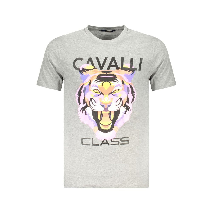 Brown Cotton Men T-Shirt