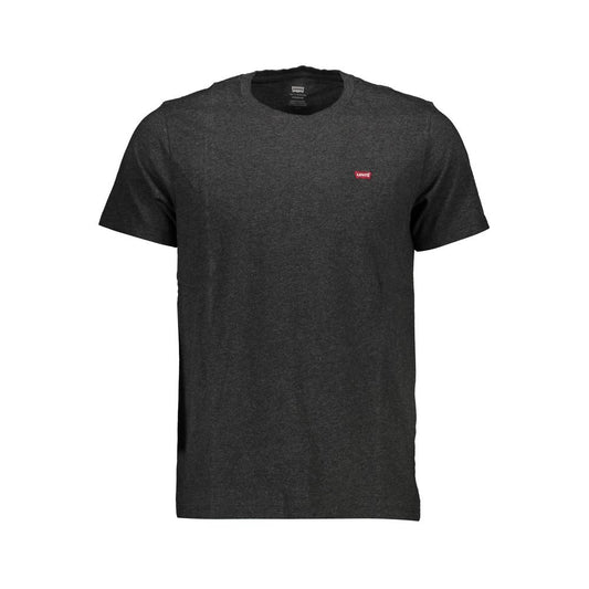 Gray Cotton T-Shirt