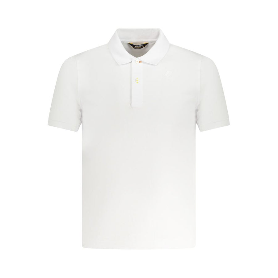 White Cotton Polo Shirt