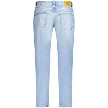 Blue Cotton Men Jeans