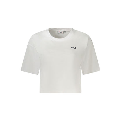 White Organic Cotton Women T-Shirt