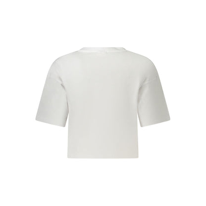 White Organic Cotton Women T-Shirt