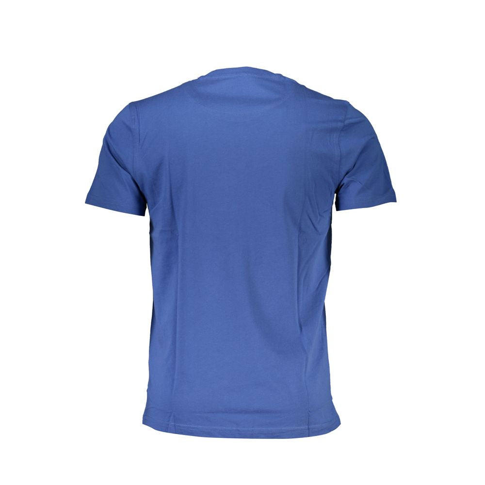 Blu Cotton Men T-Shirt