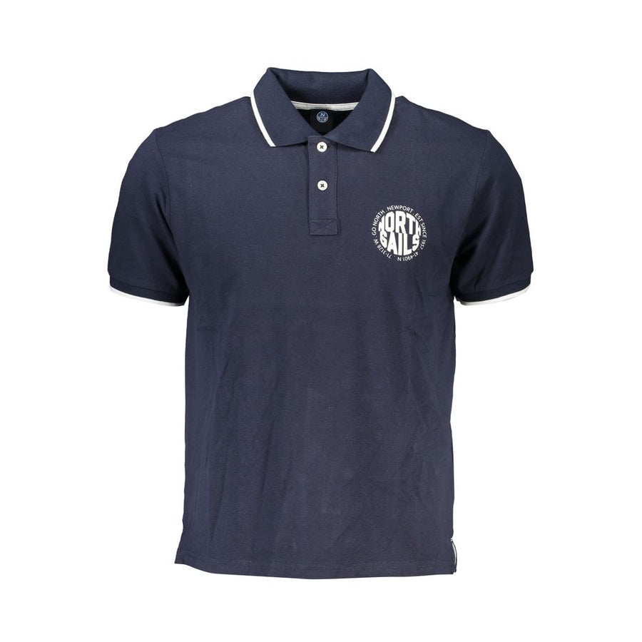 Blu Cotton Men Polo
