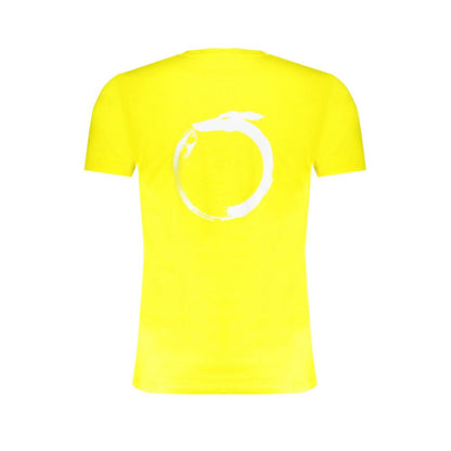 Yellow Cotton Men's T-Shirt