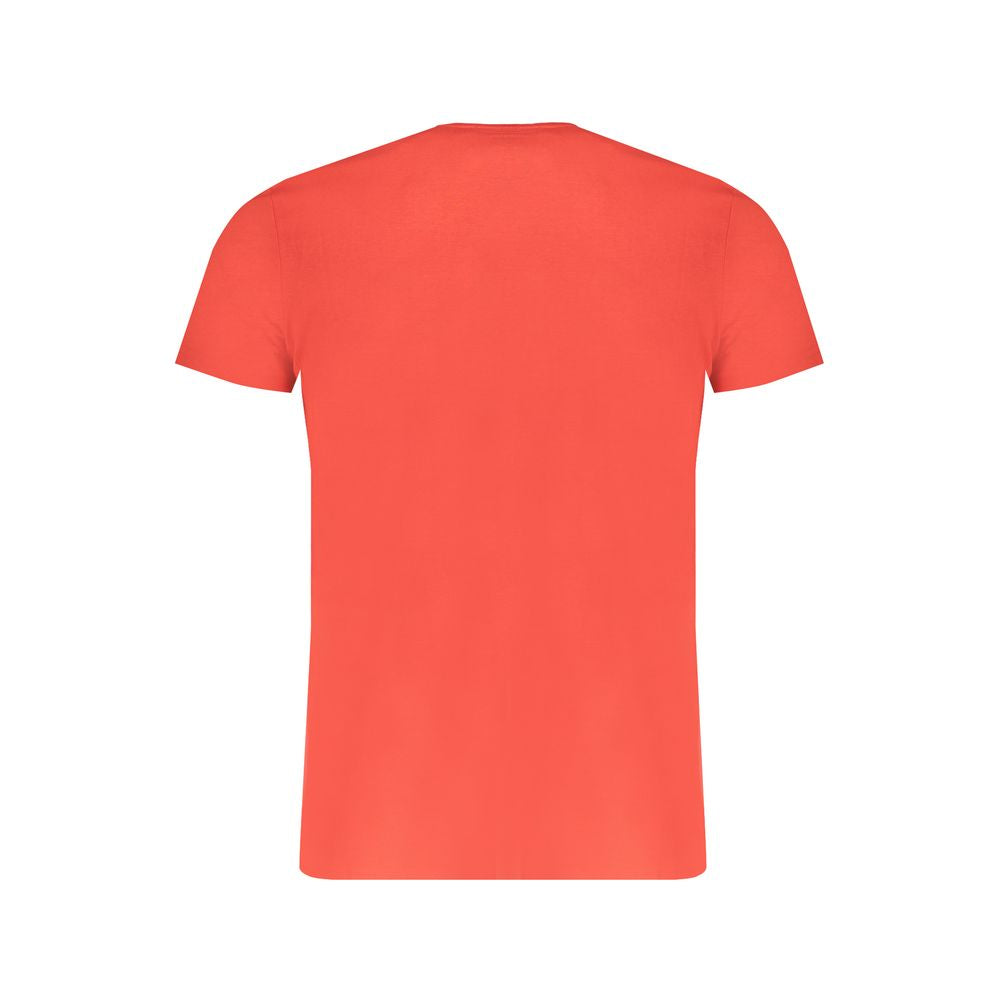 Red Cotton Men's T-Shirt