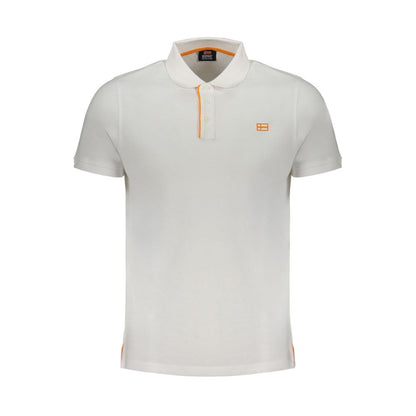 Bianco Cotton Men Polo Shirt